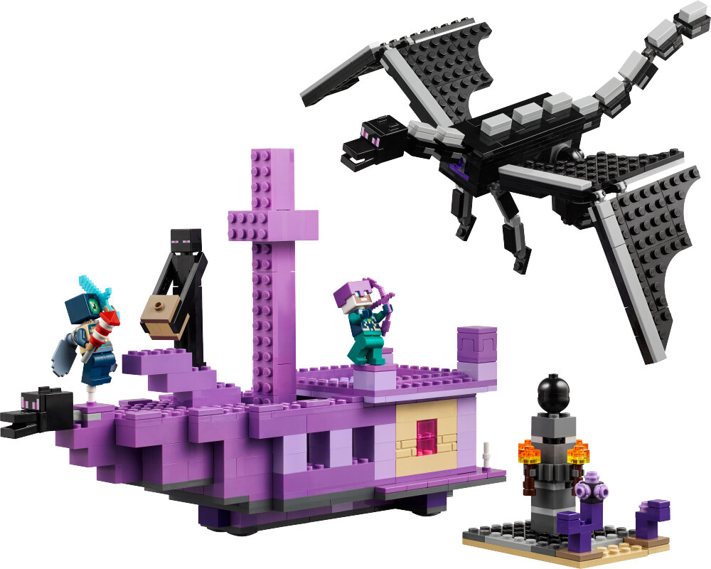 LEGO Minecraft - Der Enderdrache und das Endschiff 8+