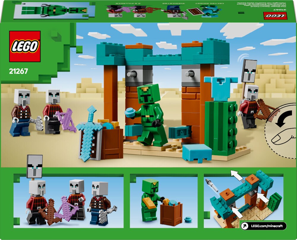 LEGO Minecraft - Die Illager-Wüstenpatrouille 7+