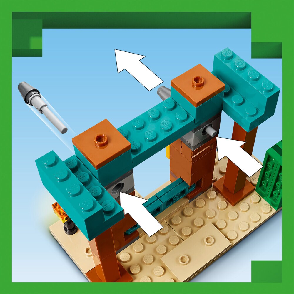 LEGO Minecraft - Die Illager-Wüstenpatrouille 7+
