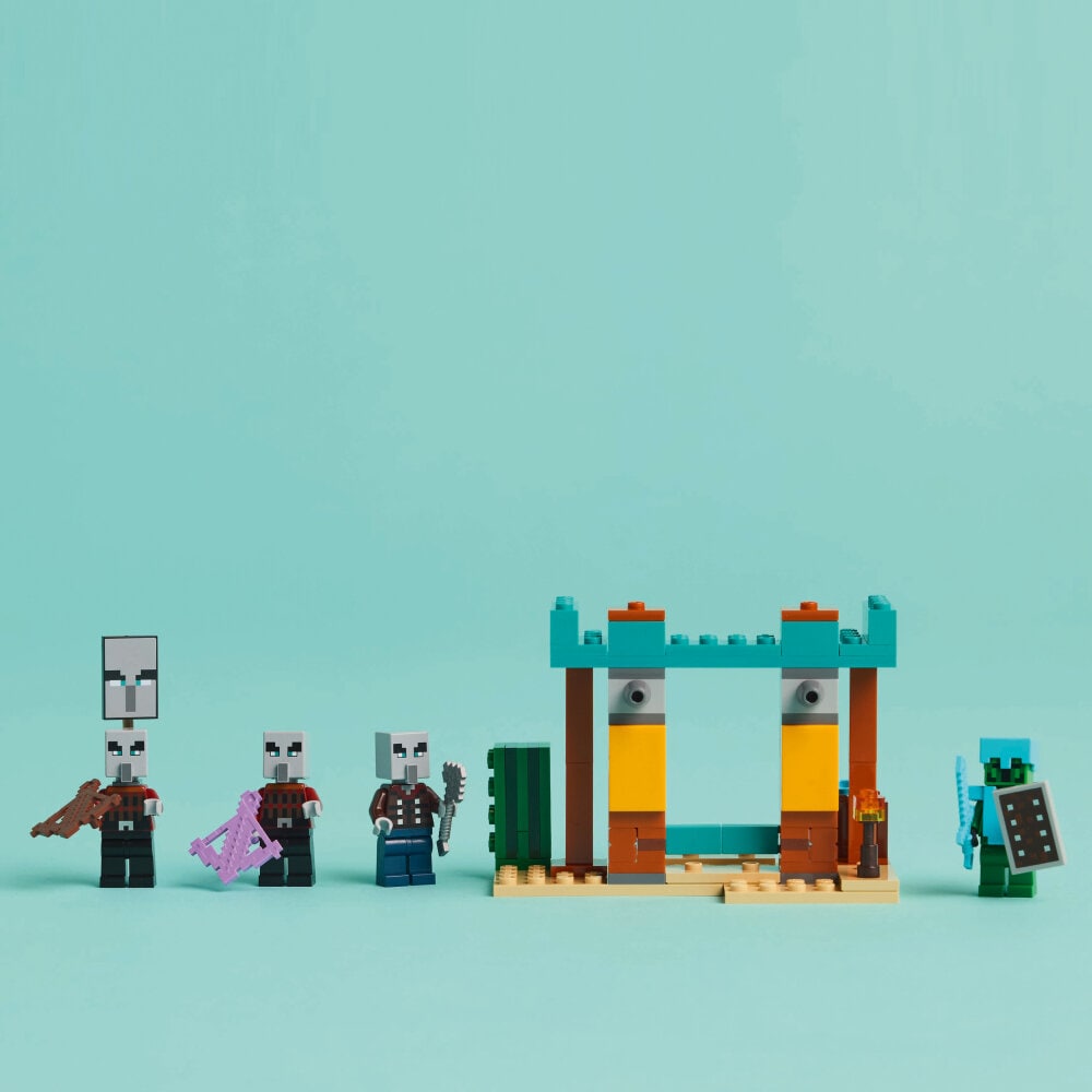 LEGO Minecraft - Die Illager-Wüstenpatrouille 7+