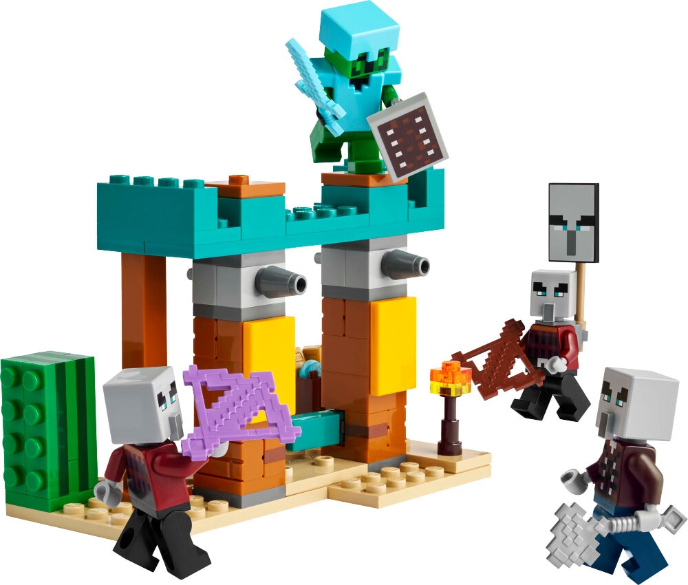 LEGO Minecraft - Die Illager-Wüstenpatrouille 7+