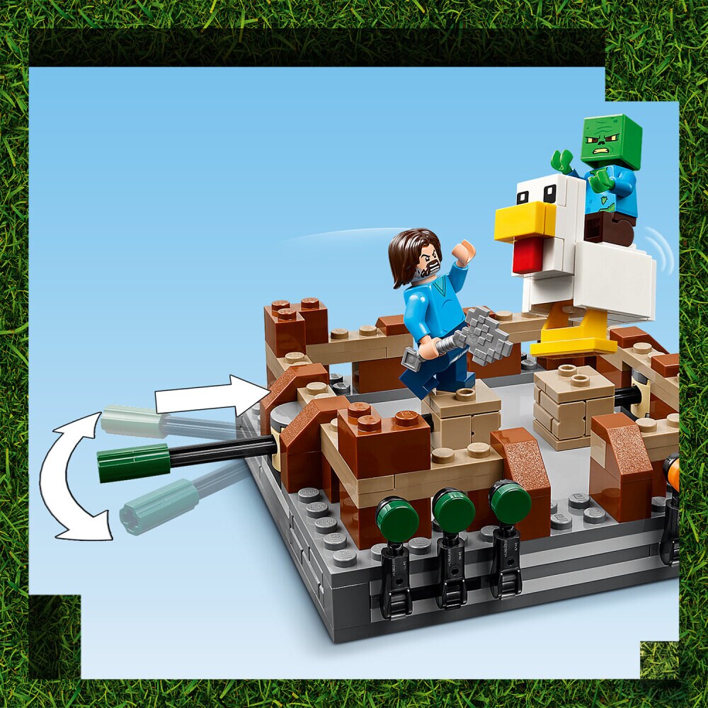 LEGO Minecraft - Waldanwesen mit Boxring 10+