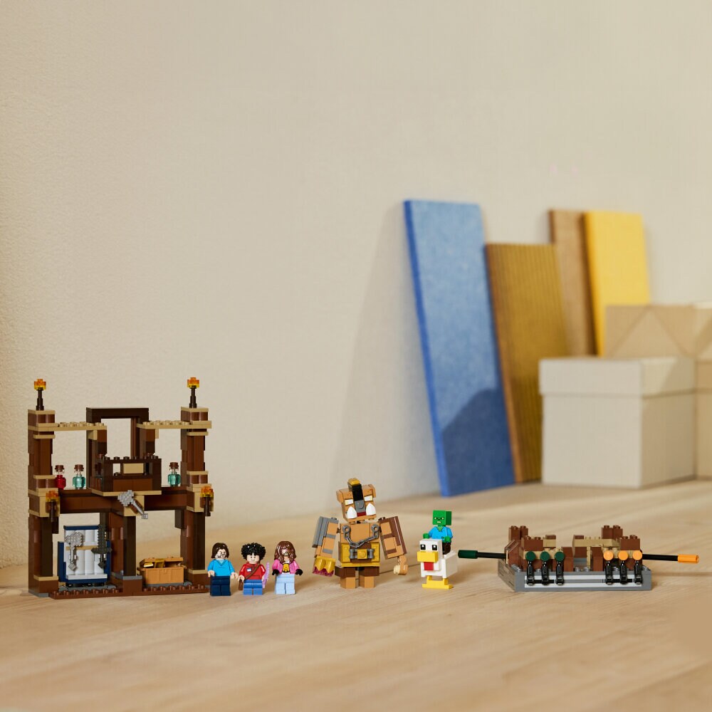 LEGO Minecraft - Waldanwesen mit Boxring 10+