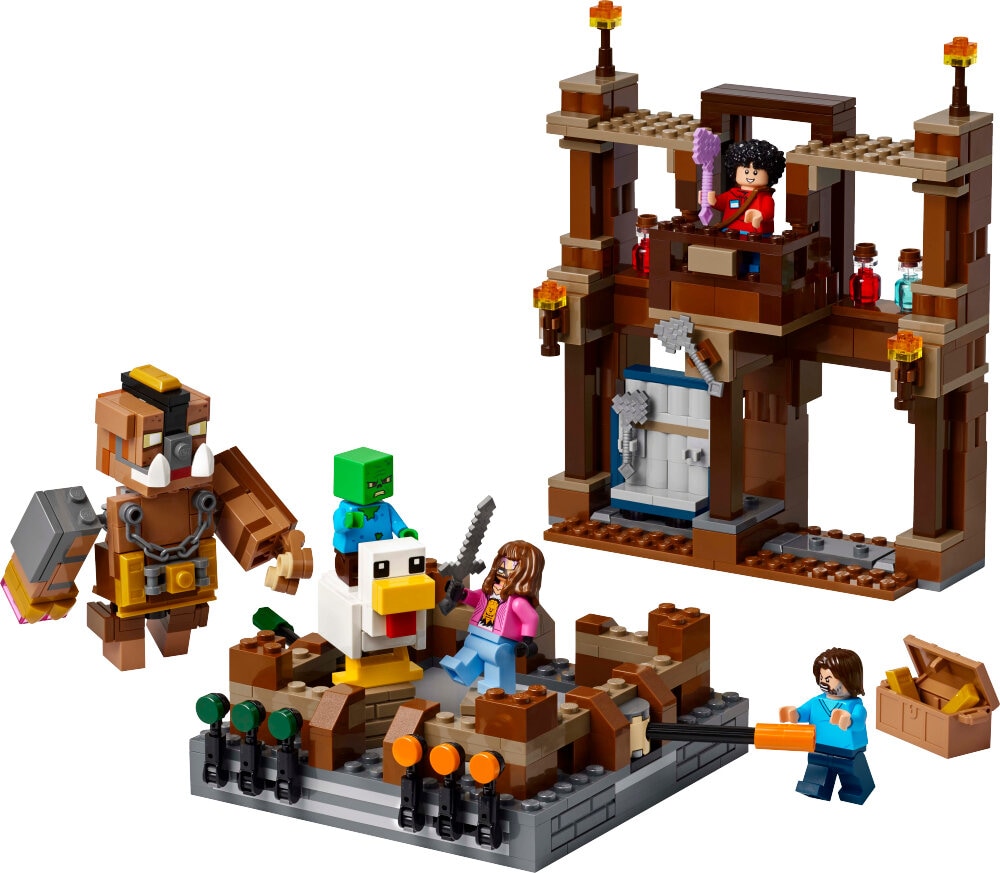 LEGO Minecraft - Waldanwesen mit Boxring 10+