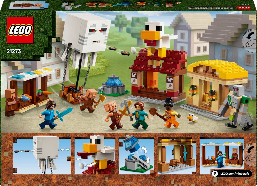 LEGO Minecraft - Angriff des Ghast-Ballons 10+