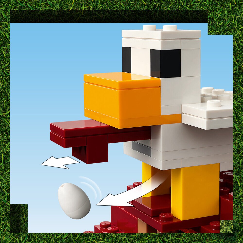 LEGO Minecraft - Angriff des Ghast-Ballons 10+