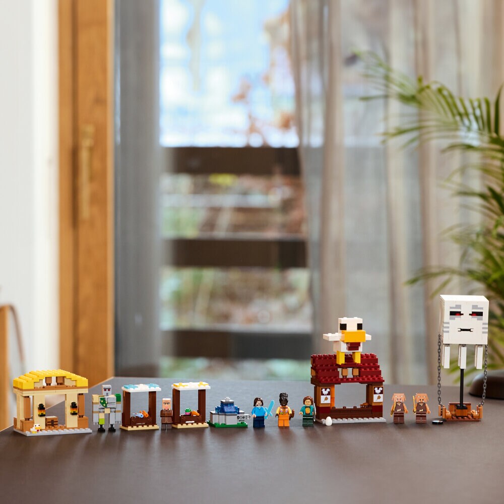 LEGO Minecraft - Angriff des Ghast-Ballons 10+