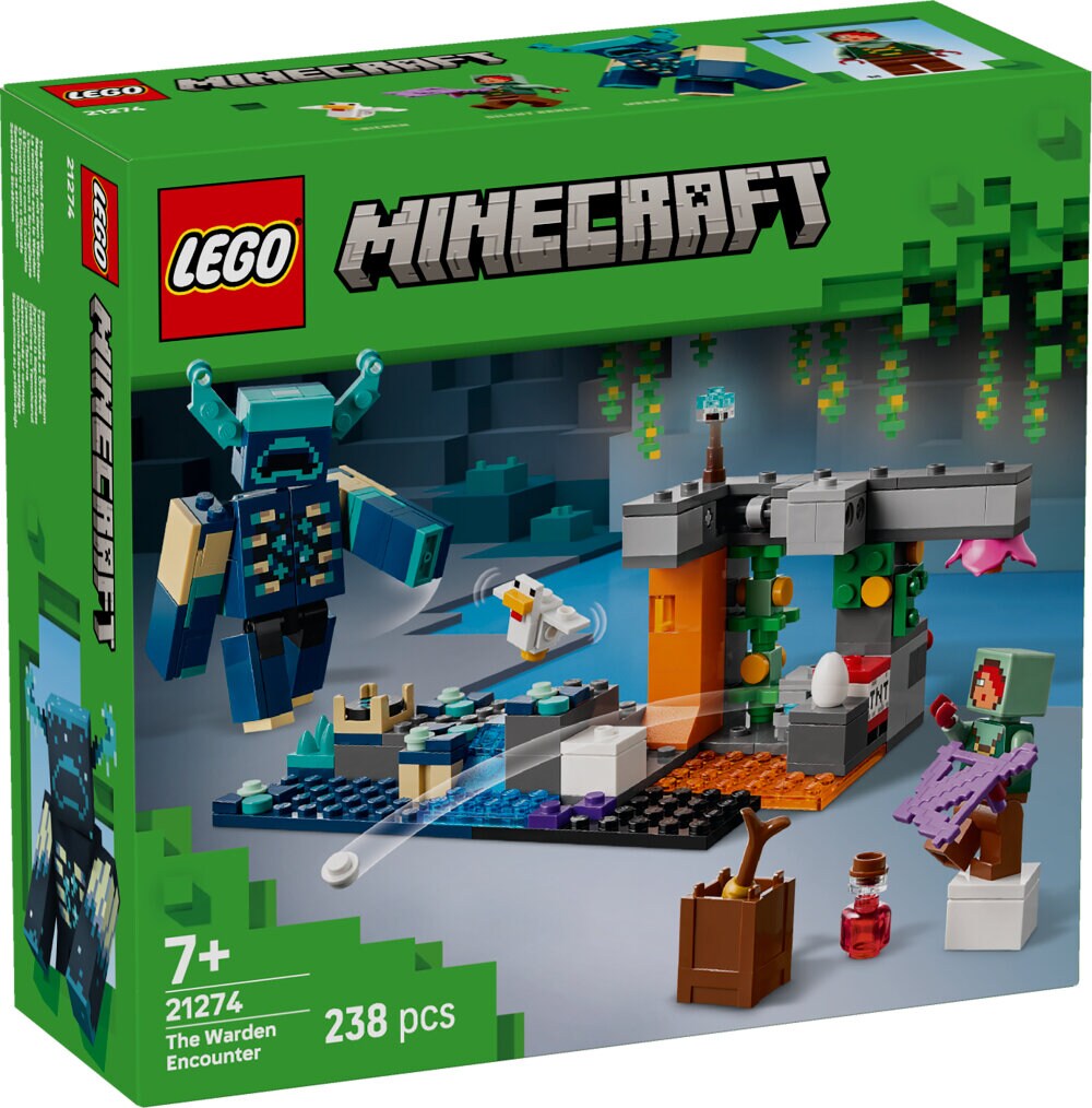 LEGO Minecraft - Begegnung mit dem Wächter 7+