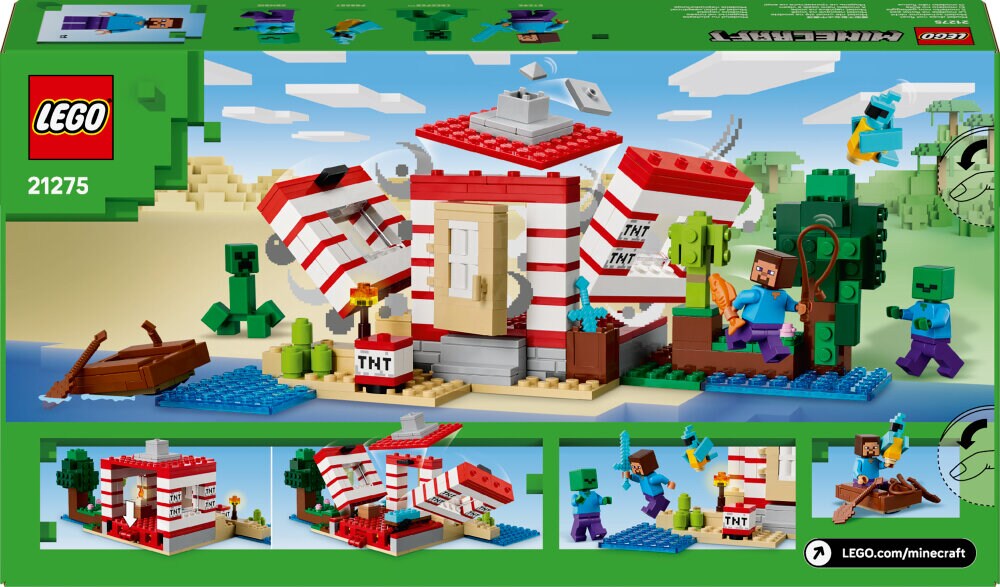 LEGO Minecraft - Das TNT-Dschungelhaus 8+