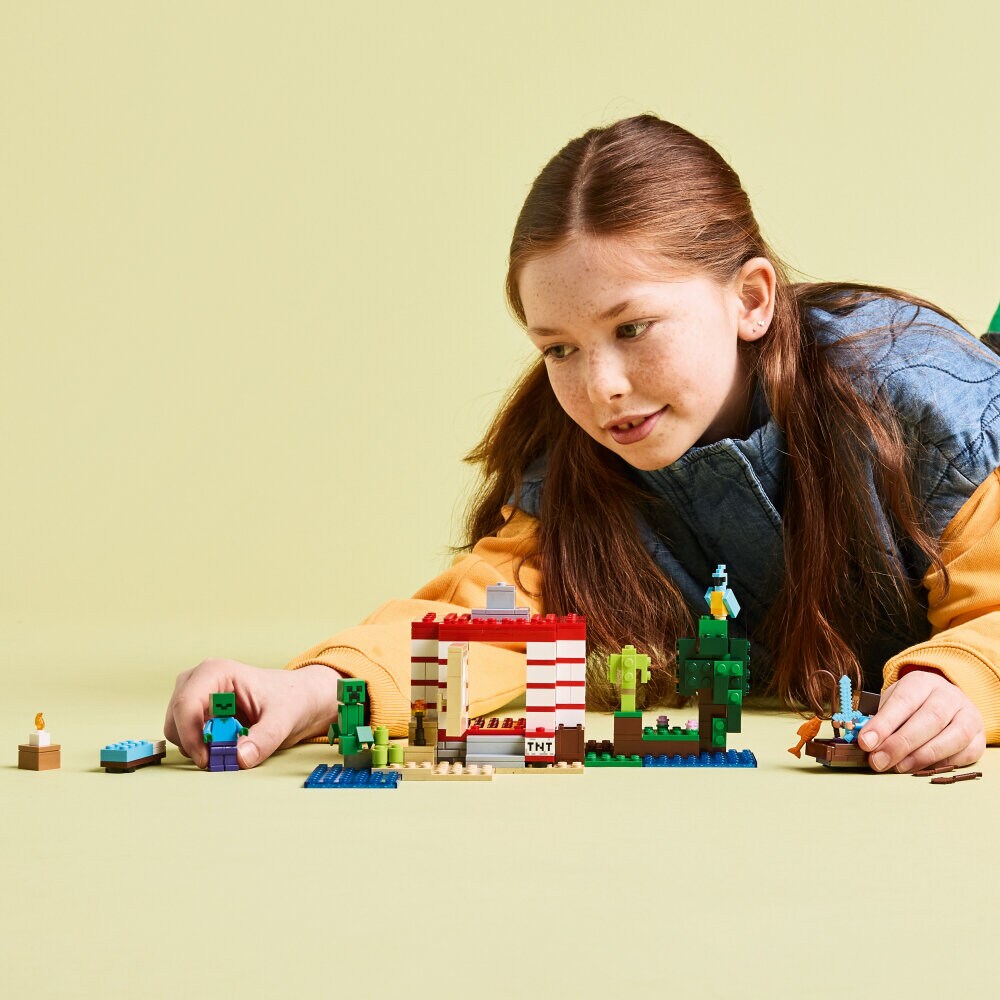 LEGO Minecraft - Das TNT-Dschungelhaus 8+