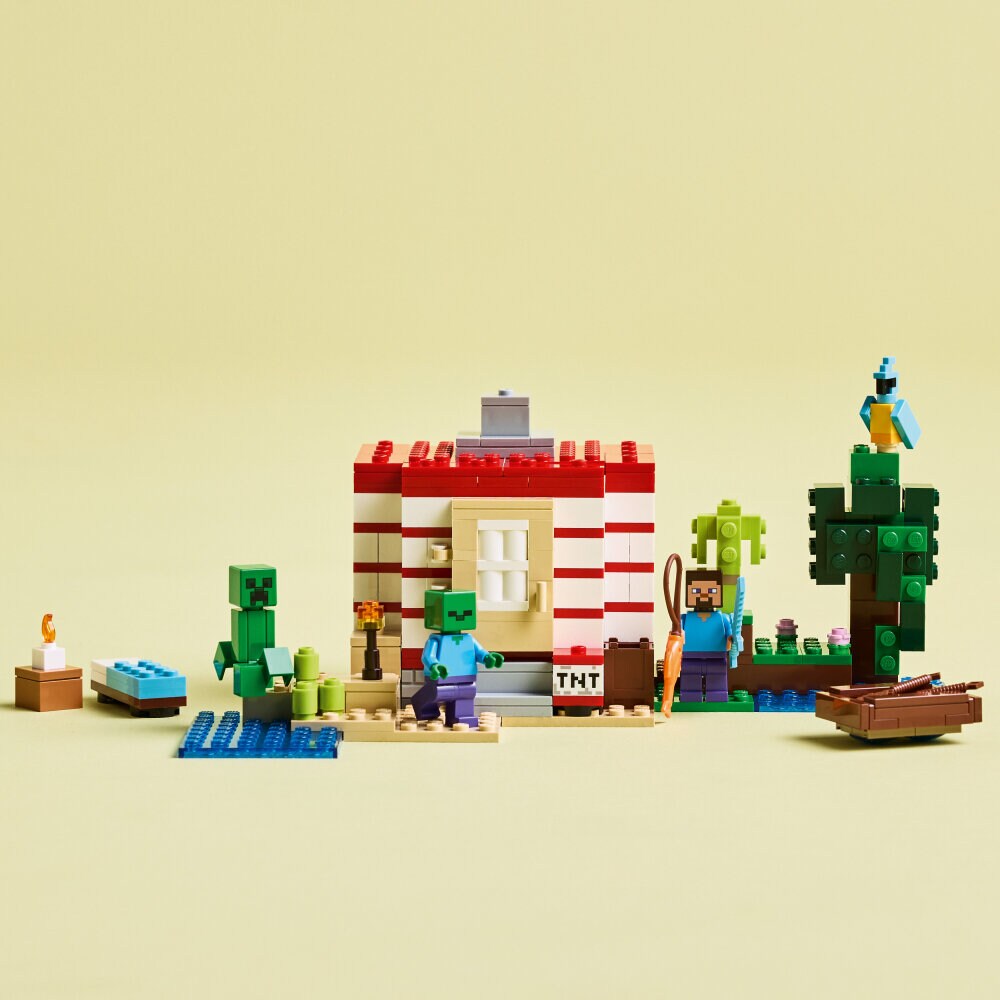 LEGO Minecraft - Das TNT-Dschungelhaus 8+