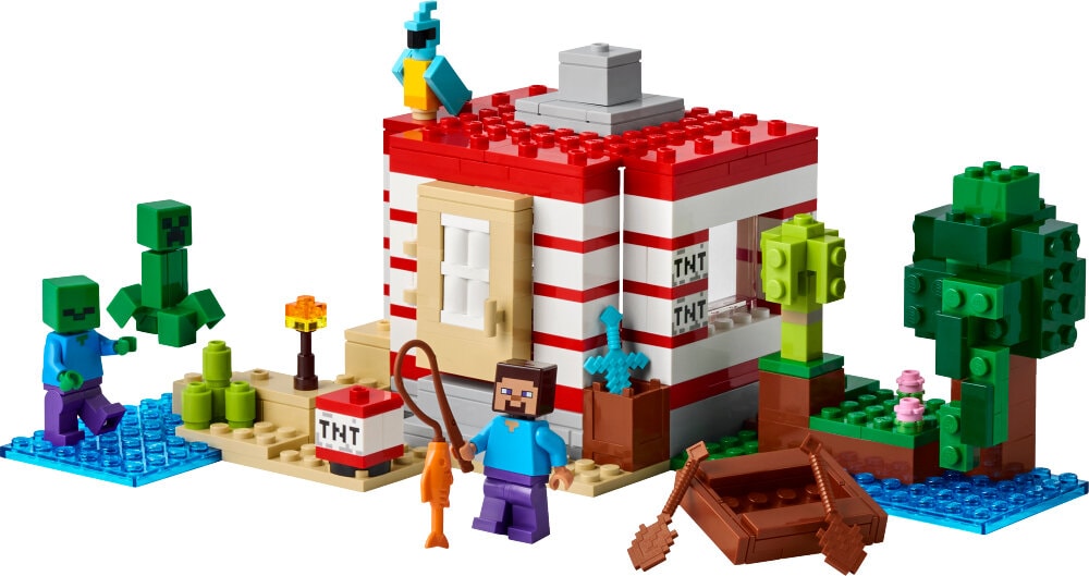 LEGO Minecraft - Das TNT-Dschungelhaus 8+