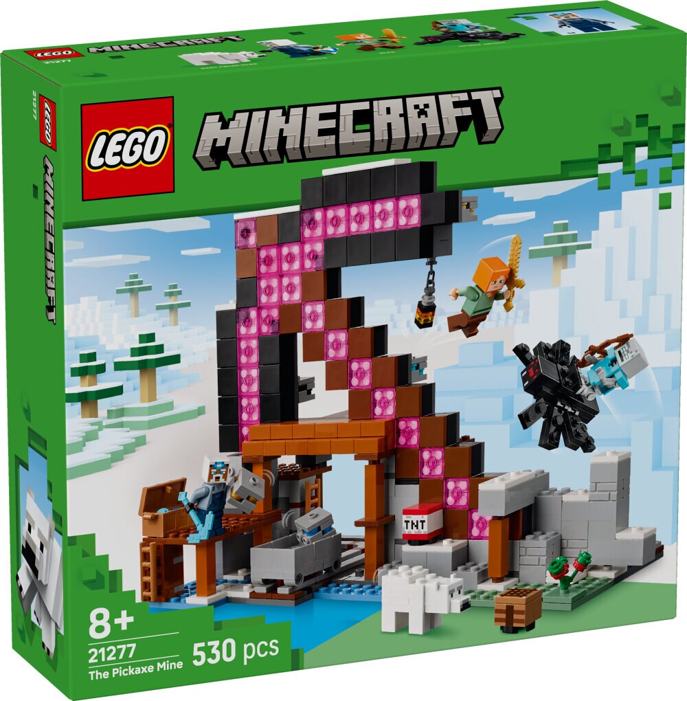 LEGO Minecraft - Die Spitzhackenmine 8+