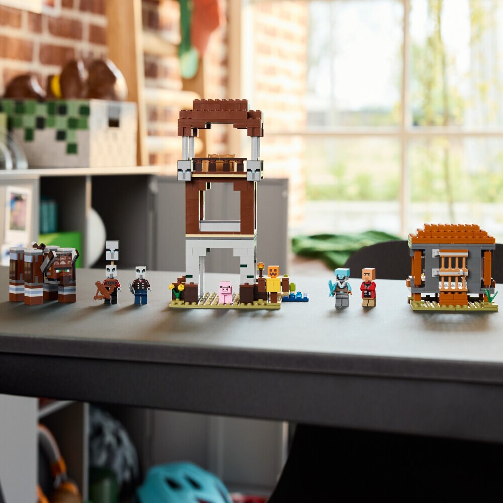 LEGO Minecraft - Ein Verwüster am Plünderer-Außenposten 9+
