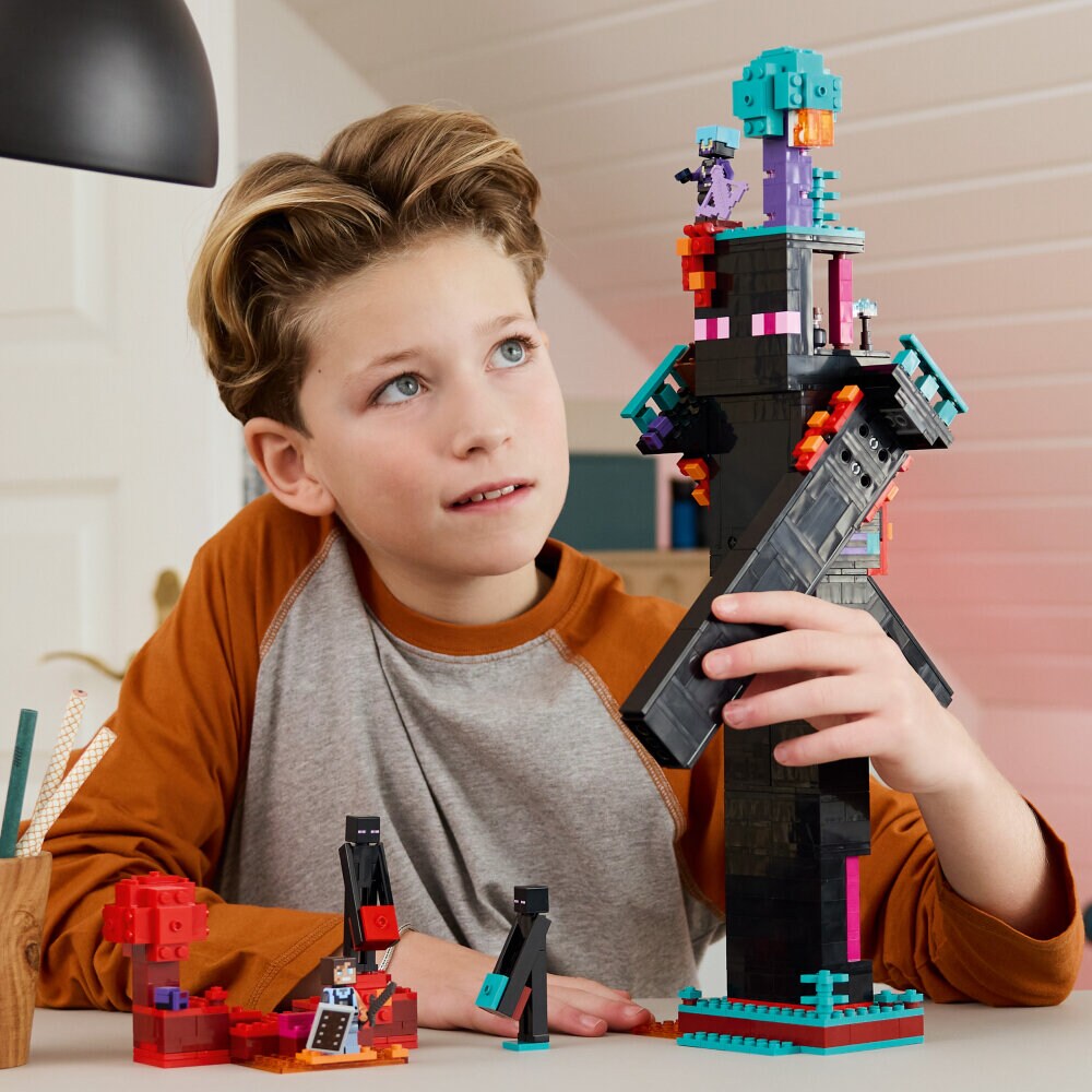 LEGO Minecraft - Der Enderman-Turm 9+