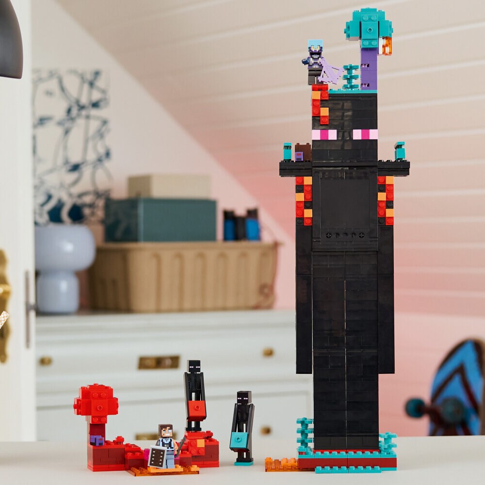 LEGO Minecraft - Der Enderman-Turm 9+