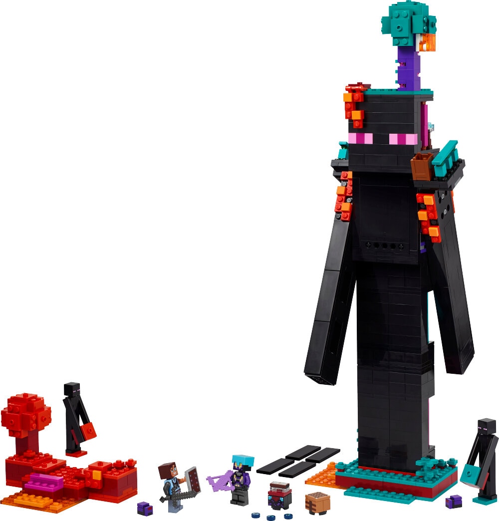 LEGO Minecraft - Der Enderman-Turm 9+