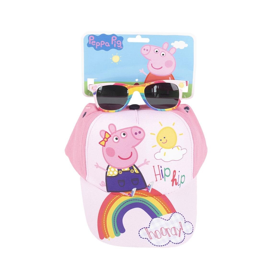 Peppa Wutz - Kappe und Sonnenbrille für Kinder
