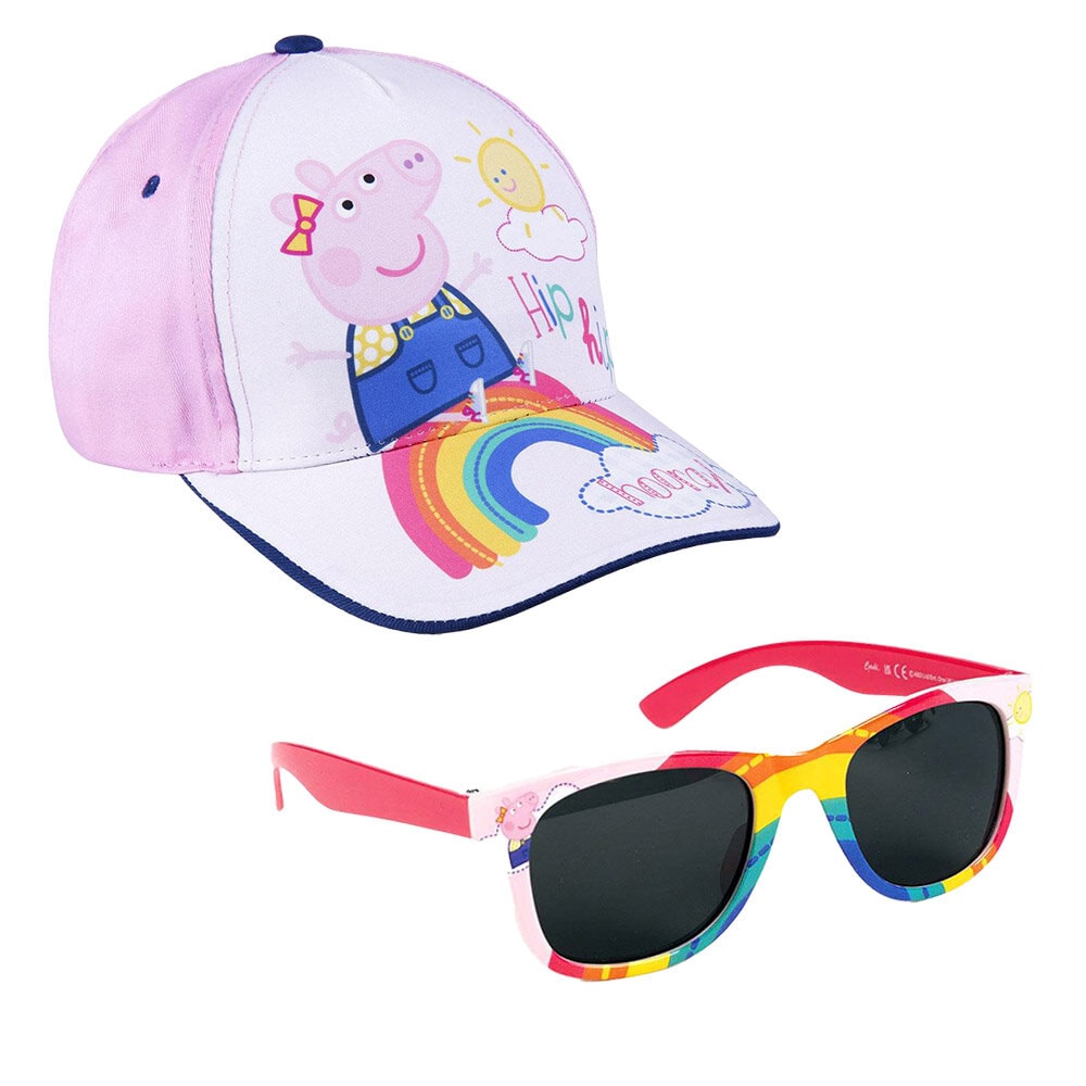 Peppa Wutz - Kappe und Sonnenbrille für Kinder