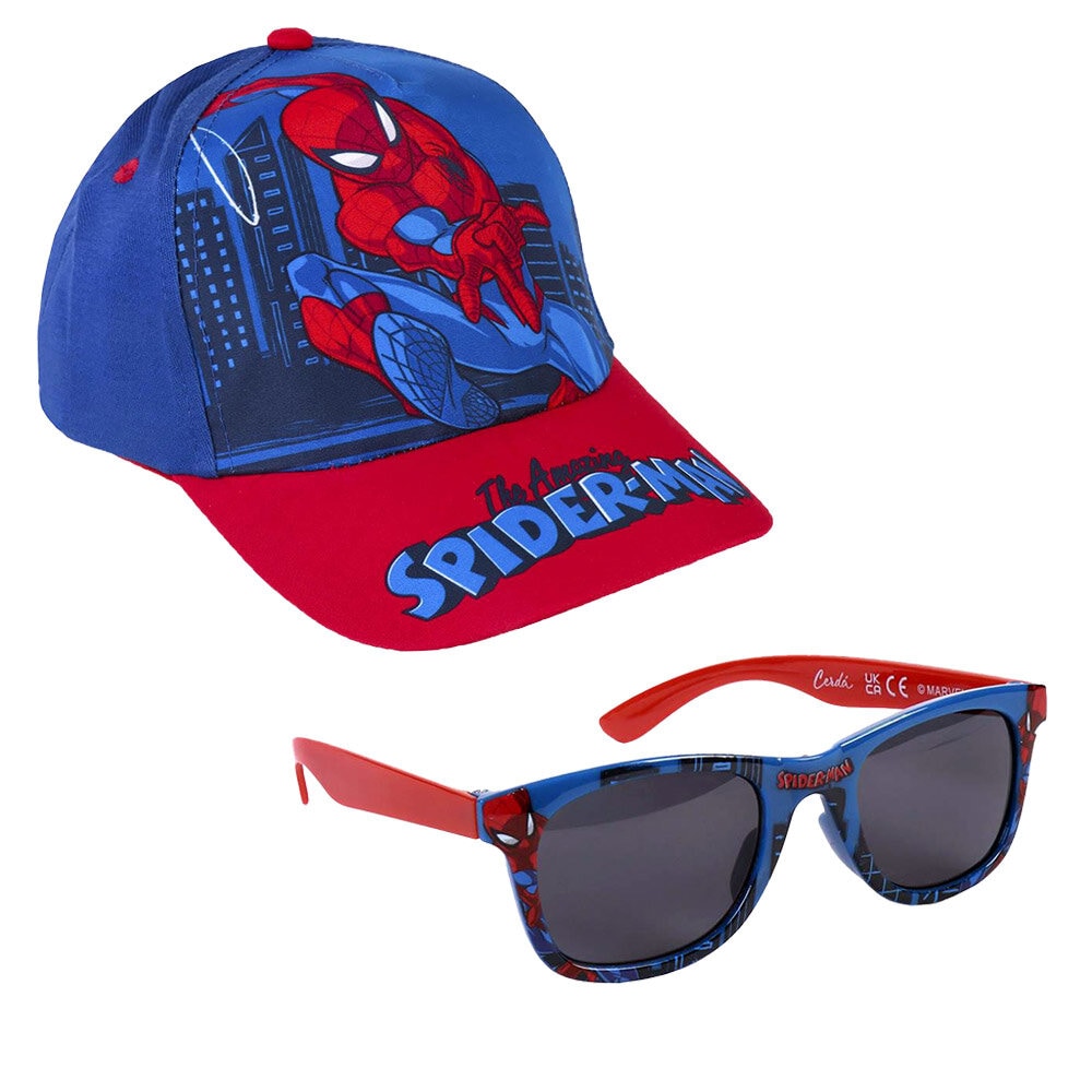 Spiderman - Kappe und Sonnenbrille für Kinder