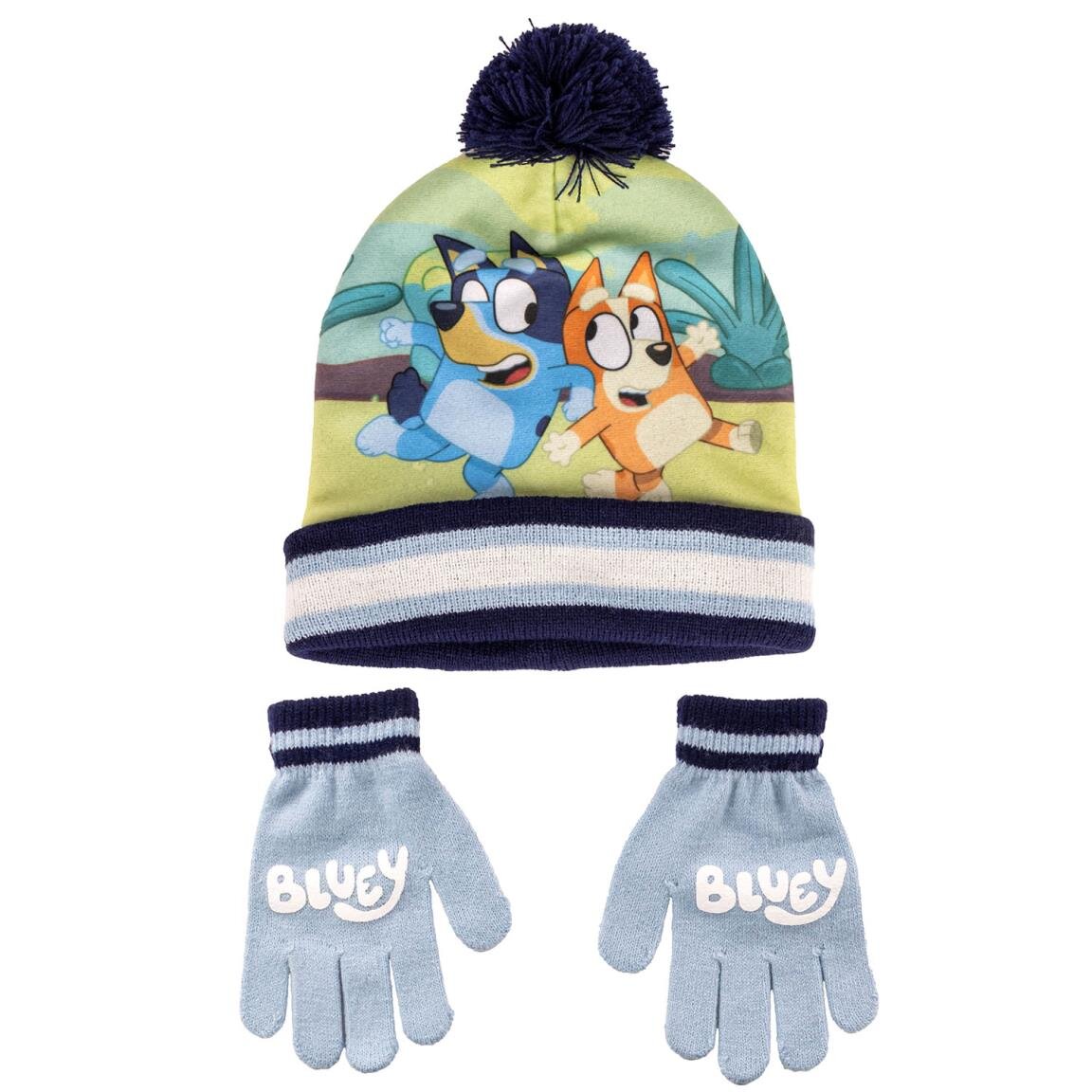 Bluey - Mütze und Handschuhe