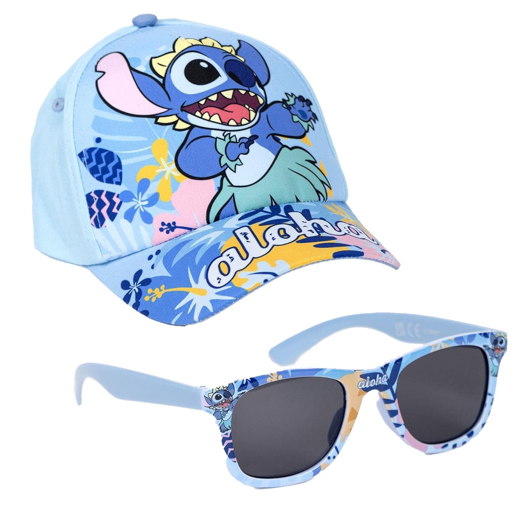 Lilo & Stitch - Kappe und Sonnenbrille für Kinder