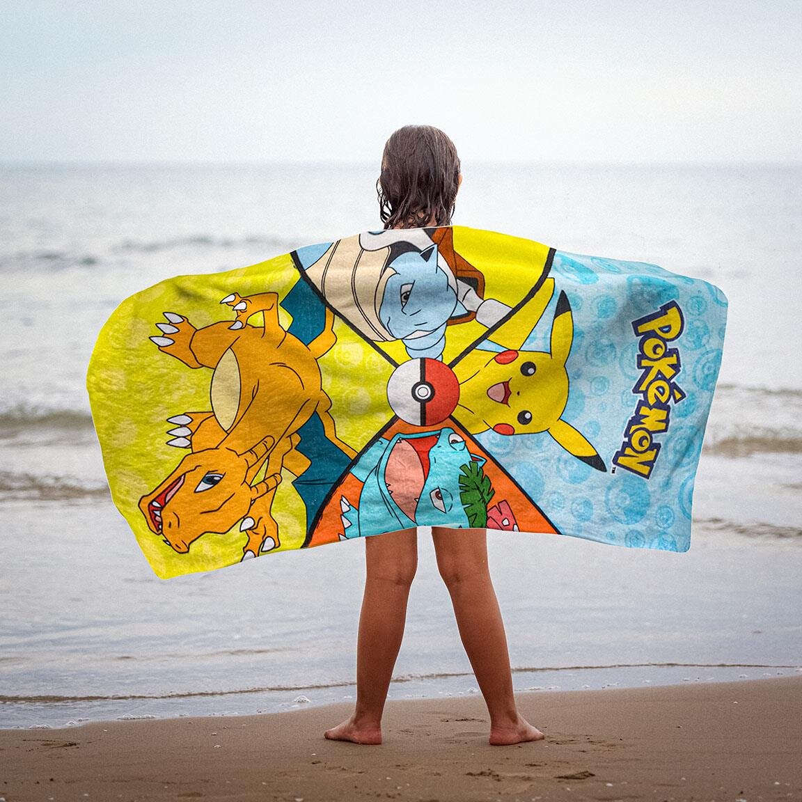Pokémon - Baumwollhandtuch 70 x 140 cm