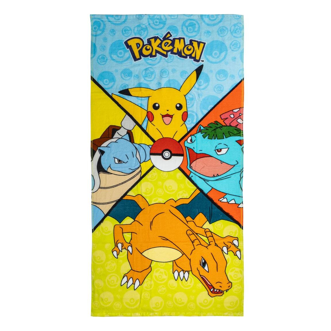 Pokémon - Baumwollhandtuch 70 x 140 cm