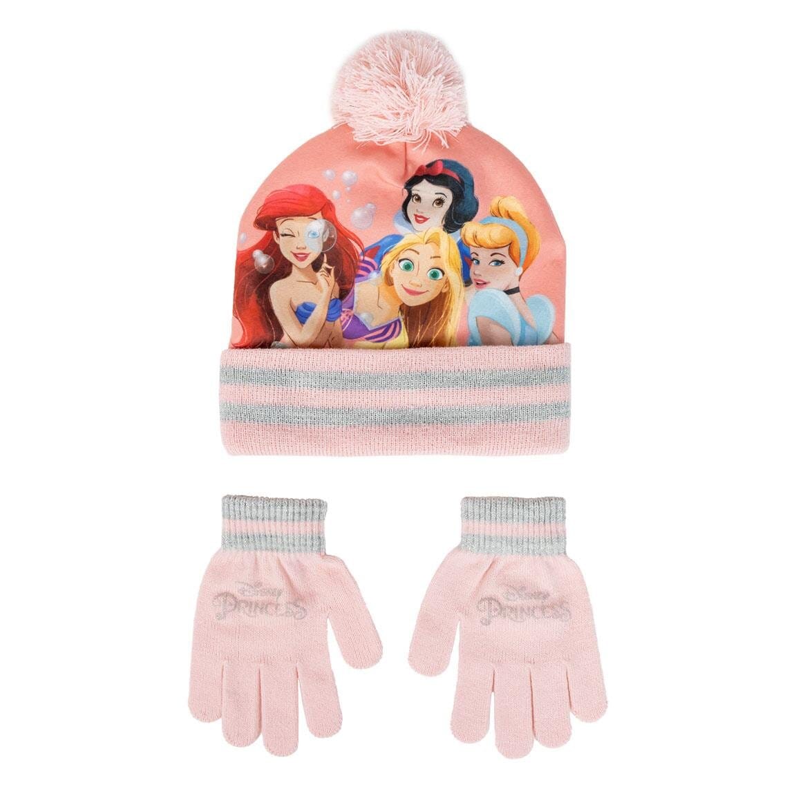 Disney Prinzessinnen Mütze und Handschuhe