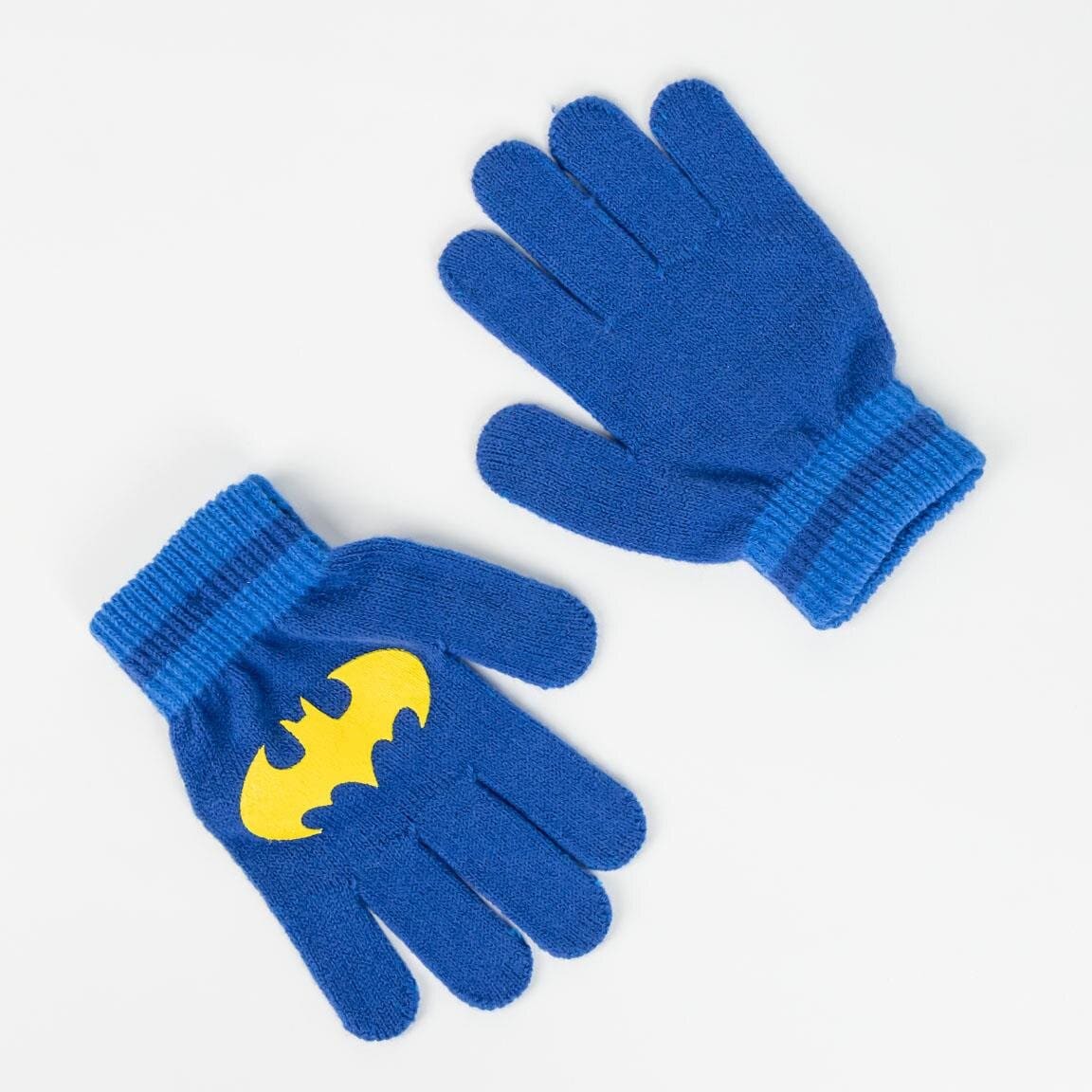 Batman Mütze und Handschuhe