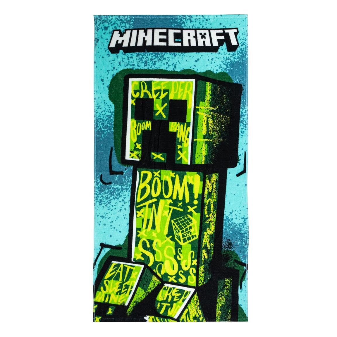 Minecraft - Baumwollhandtuch 70 x 140 cm