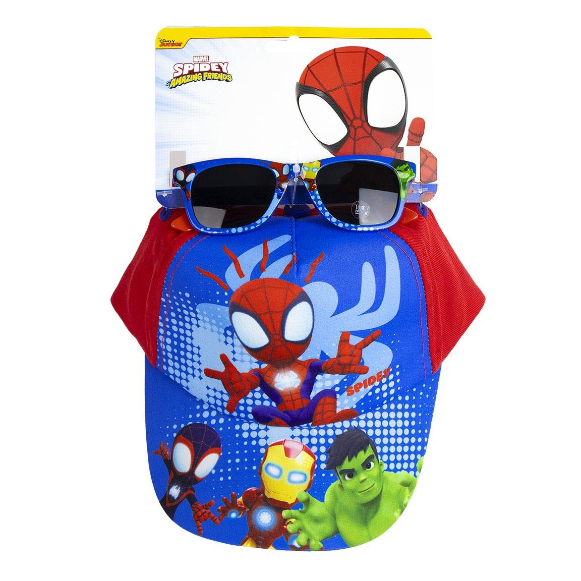 Spidey - Kinderkappe und Sonnenbrille