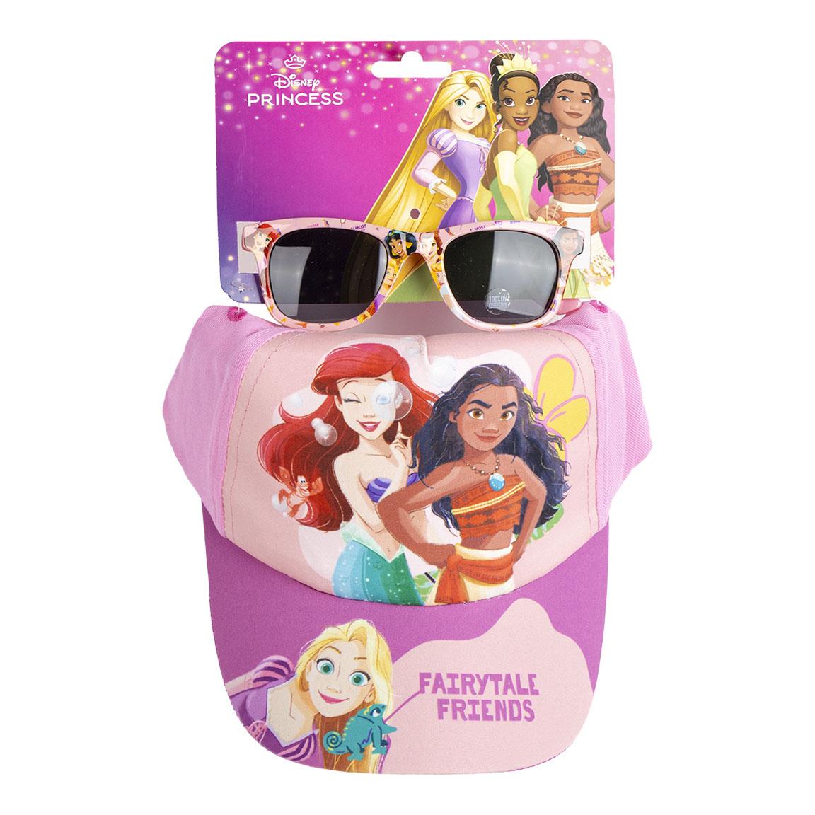 Disney Prinzessinnen - Kappe und Sonnenbrille für Kinder