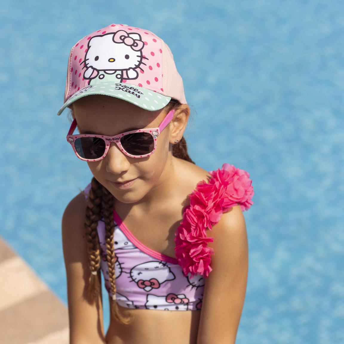 Hello Kitty - Kappe und Sonnenbrille für Kinder