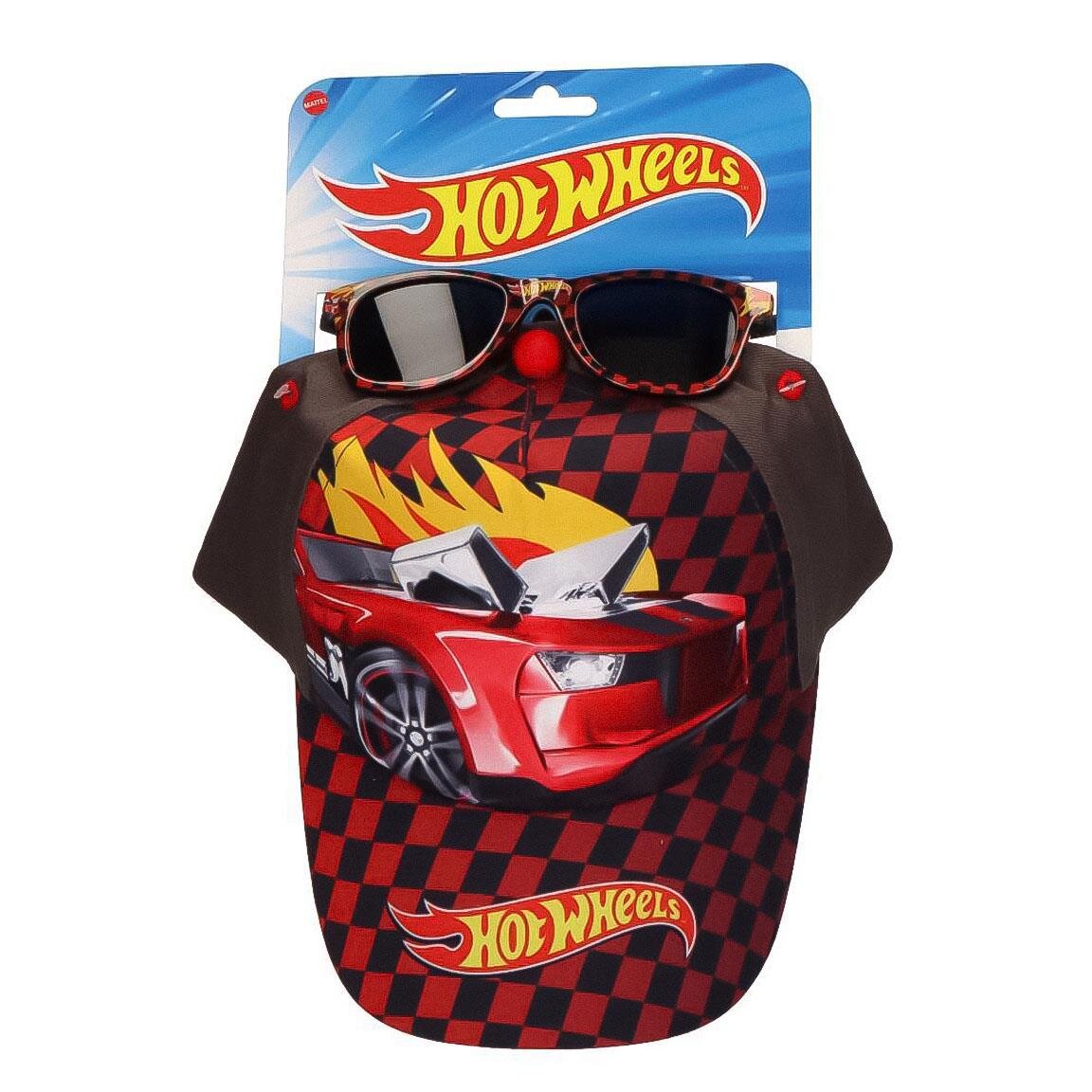 Hot Wheels - Kindercap und Sonnenbrille