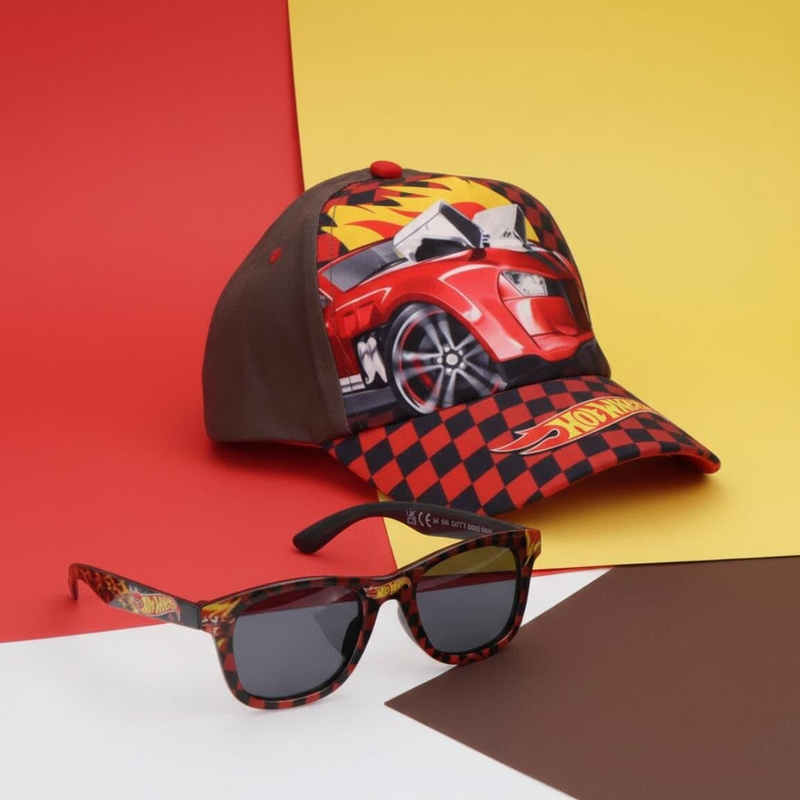 Hot Wheels - Kindercap und Sonnenbrille