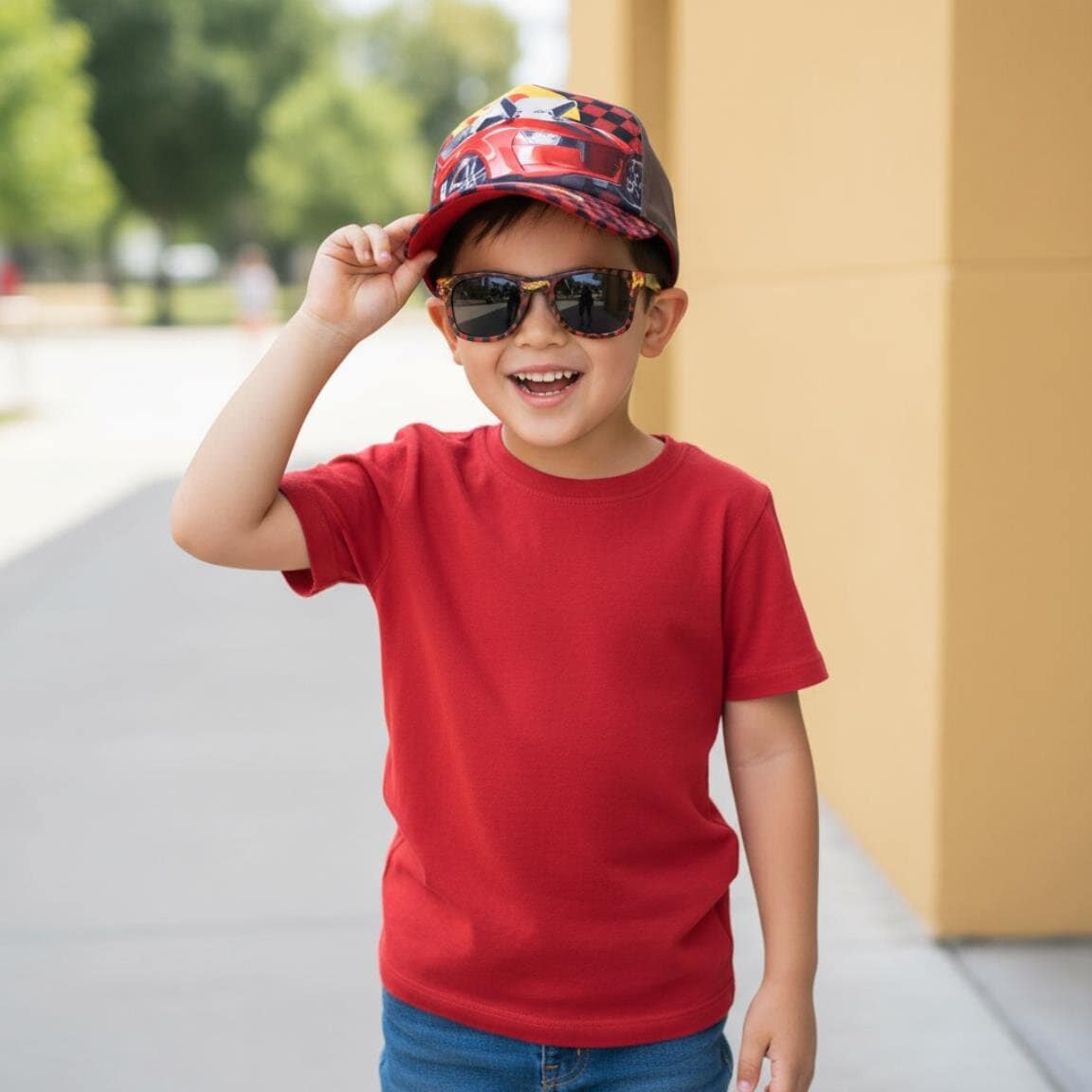 Hot Wheels - Kindercap und Sonnenbrille