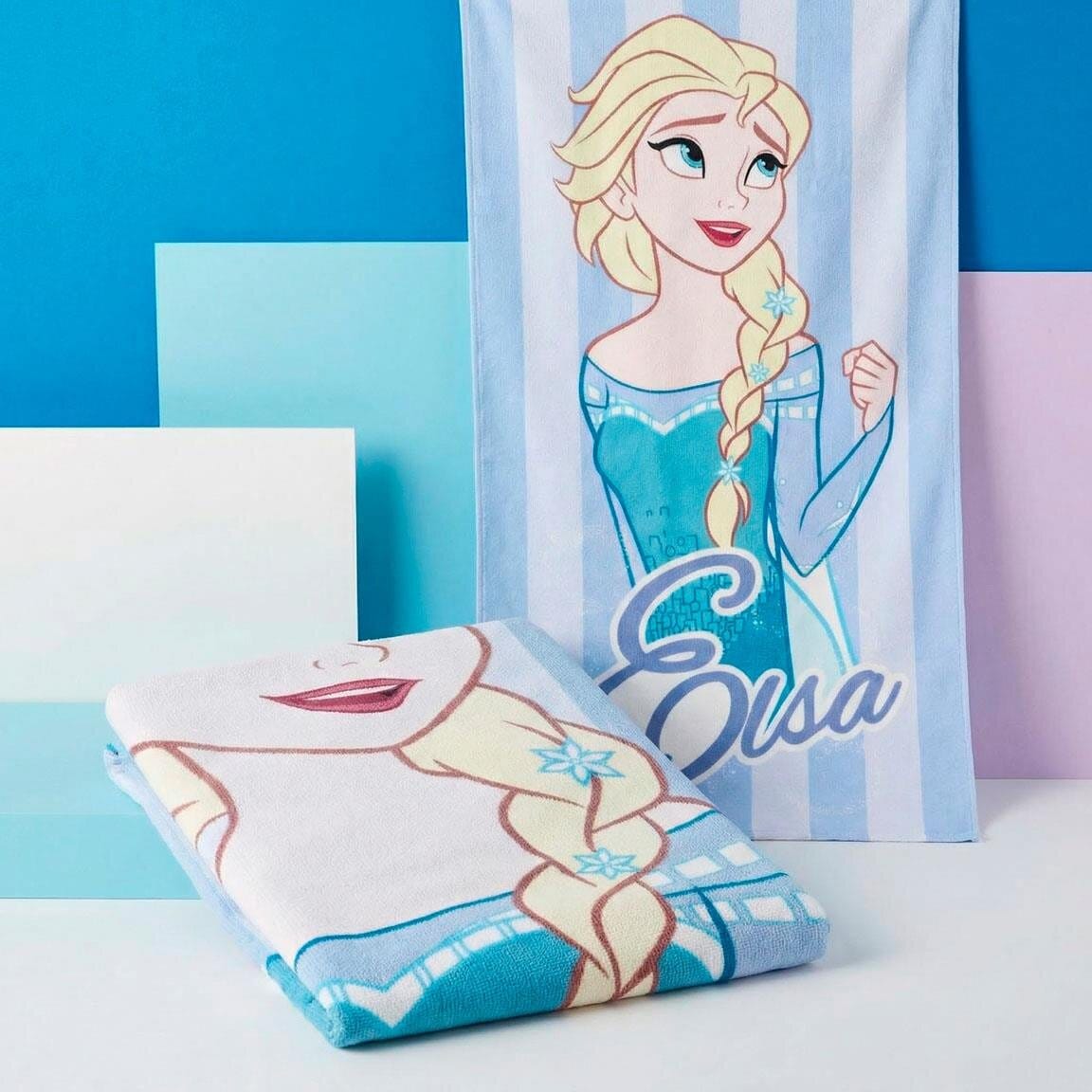 Die Eiskönigin Elsa Badetuch 70 x 140 cm
