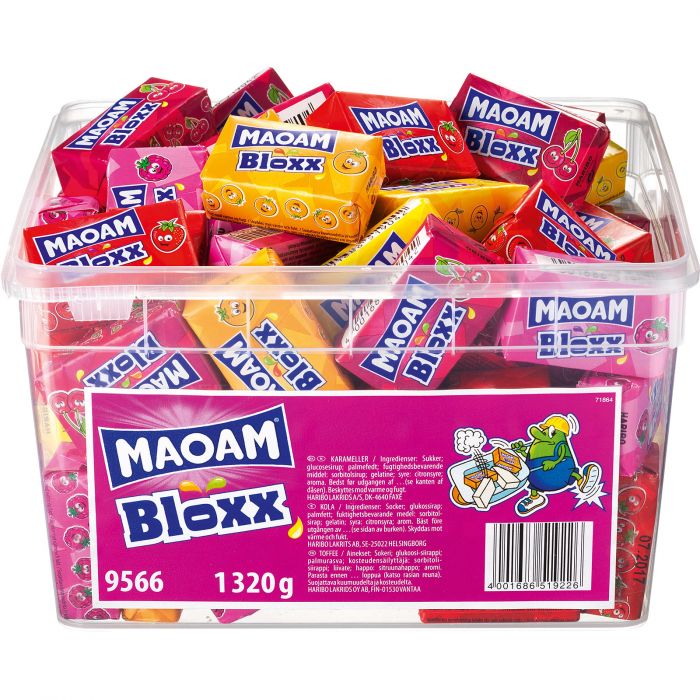 Maoam Bloxx Frucht-Cola Großpackung 1,32 kg