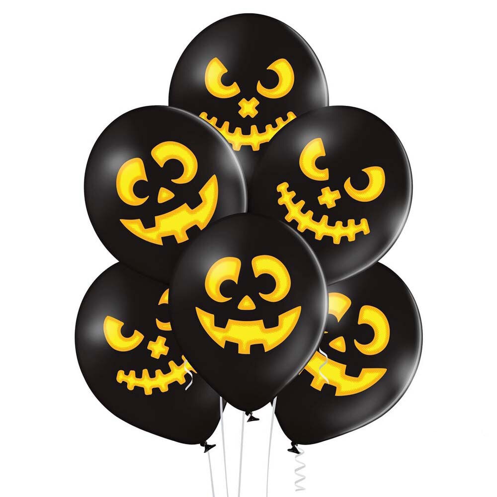 Ballons Scary Pumpkin 8er Pack