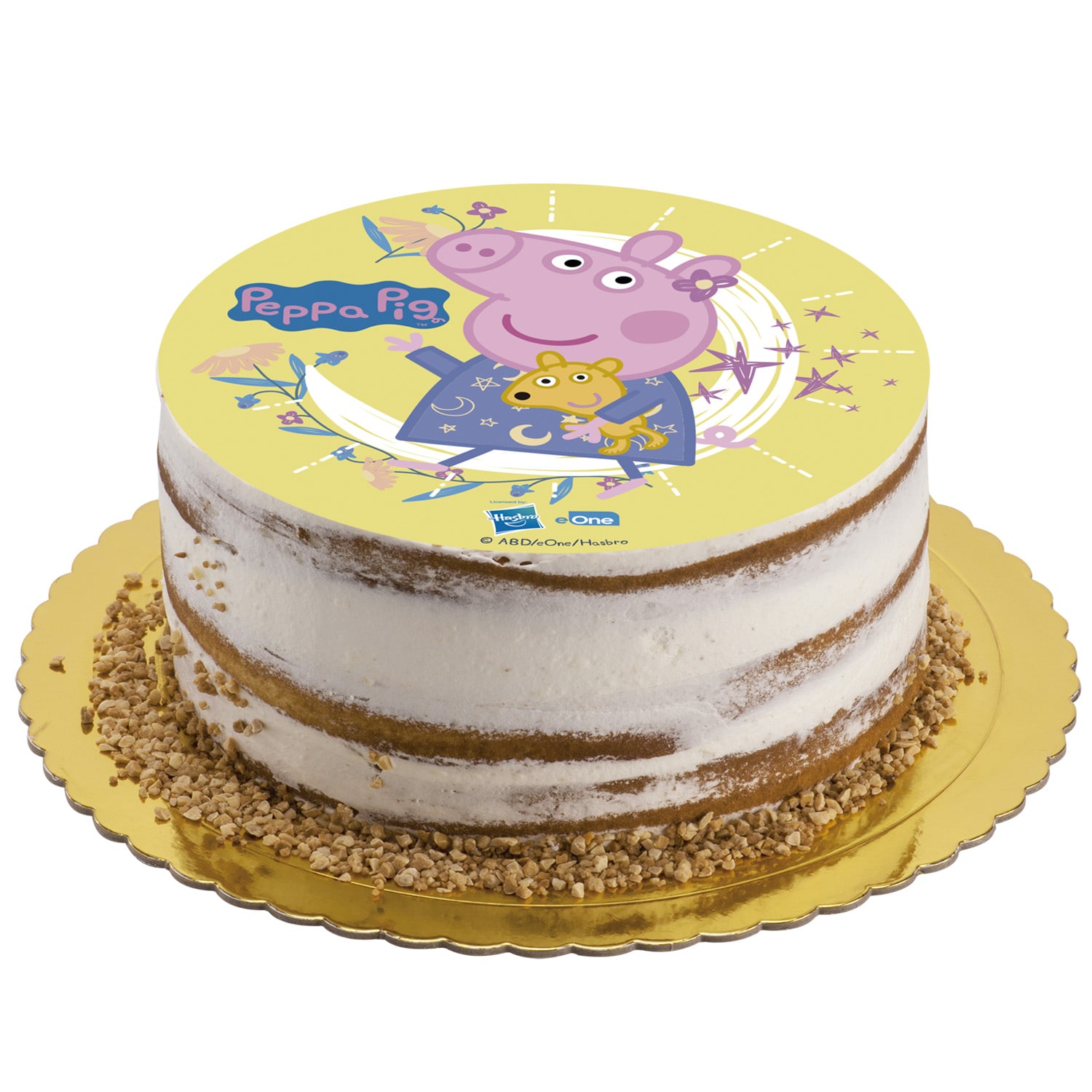 Tortenaufleger Peppa Wutz - Zuckerfreier Fondant 15,5 cm