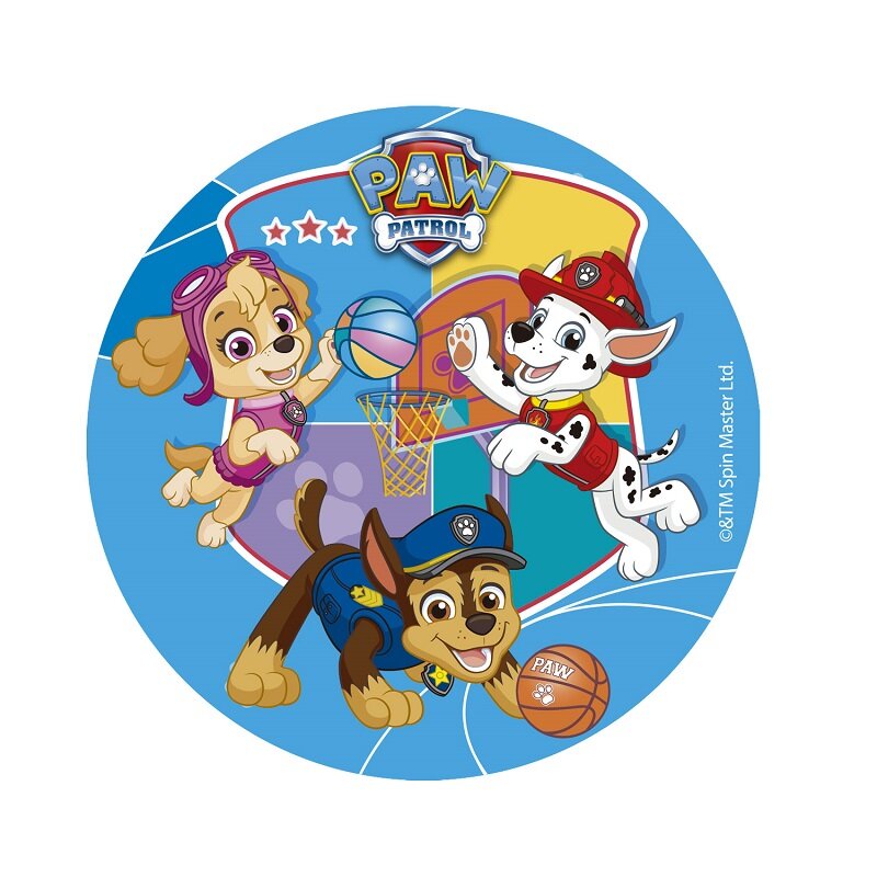 Tortenaufleger Paw Patrol - Fondant 15,5 cm