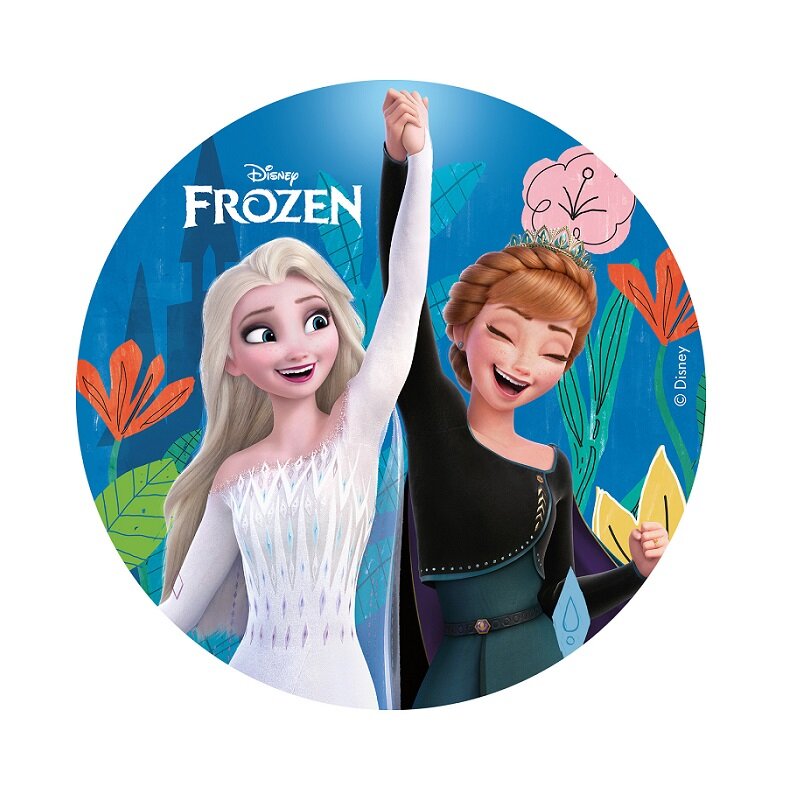 Tortenaufleger Frozen - Die Eiskönigin 2 - Fondant 15,5 cm