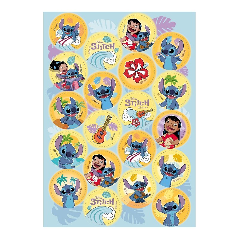 Lilo & Stitch - Muffindekorationen Fondant 20er Pack