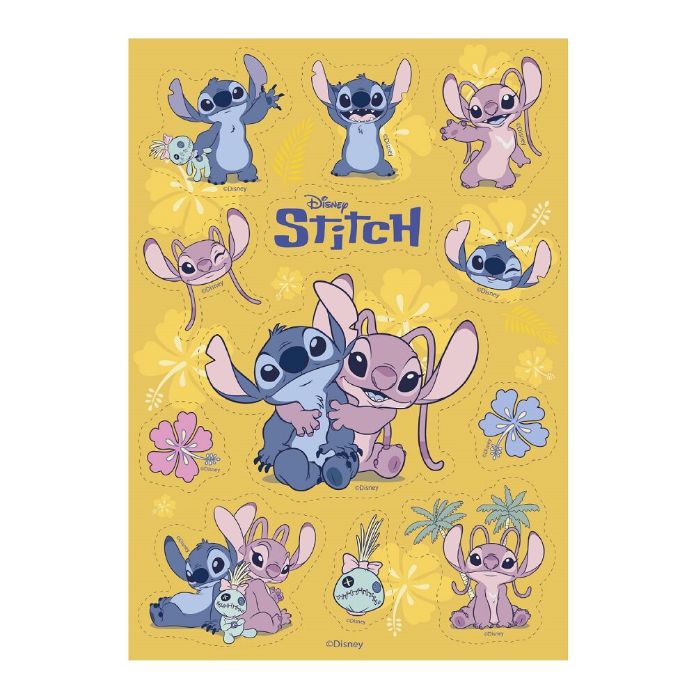 Lilo & Stitch Zuckerdekorationen 12er-Pack