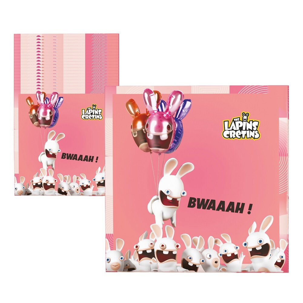 Rabbids - Servietten 20er-Pack