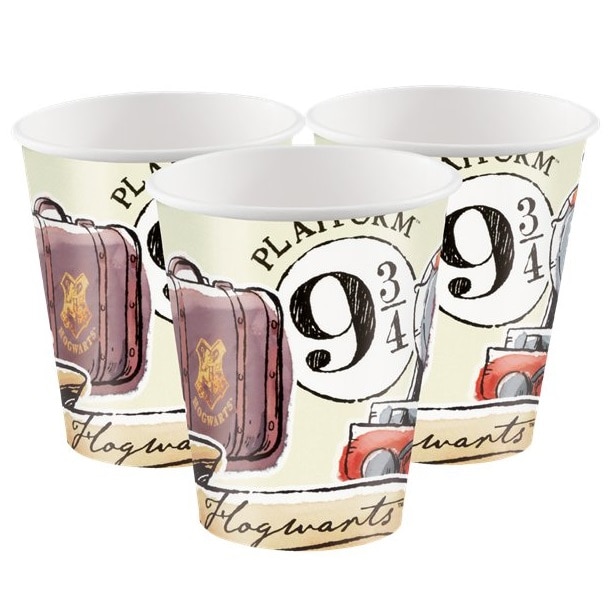 Harry Potter - Pappbecher 8er-Pack