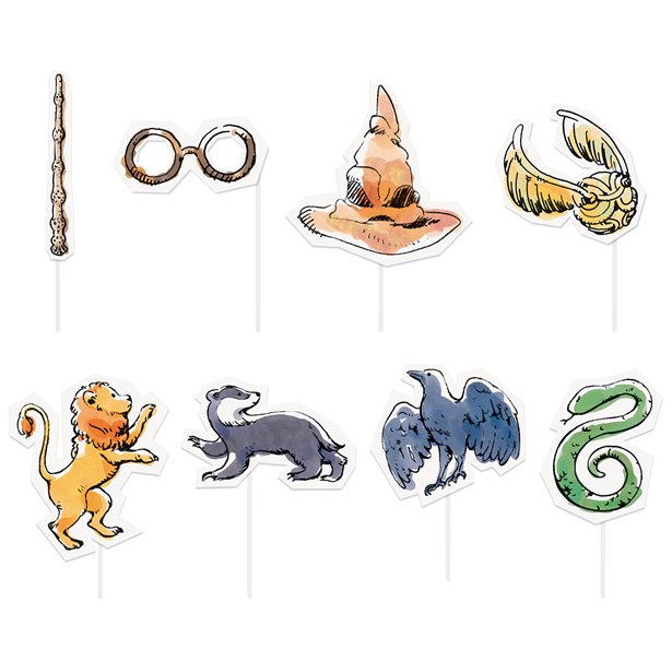 Harry Potter - Foto Requisiten 8er-Pack
