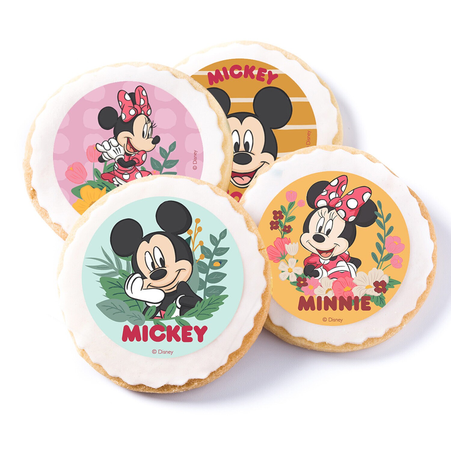 Mickey Maus - Muffinaufleger Fondant 6er-Pack