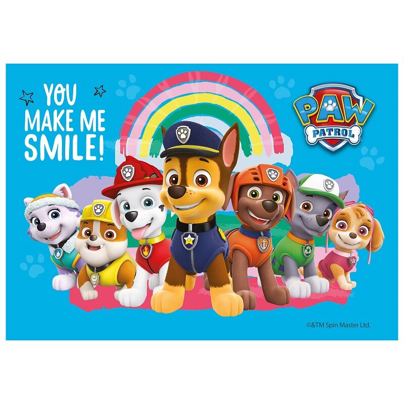 Tortenaufleger Paw Patrol - Fondant 15 x 21 cm